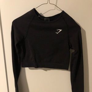 Gymshark vital seamless cropped long sleeve
